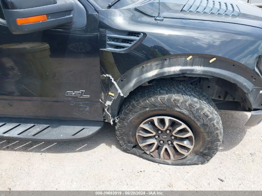 2013 Ford F150 Svt Raptor VIN: 1FTFW1R68DFA17850 Lot: 39693919