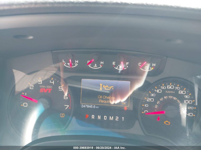 2013 Ford F150 Svt Raptor VIN: 1FTFW1R68DFA17850 Lot: 39693919