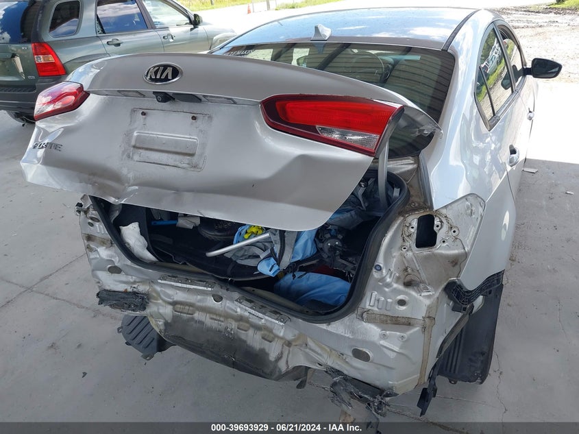 2017 KIA FORTE LX - 3KPFL4A7XHE011269