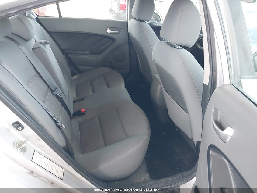 2017 KIA FORTE LX - 3KPFL4A7XHE011269