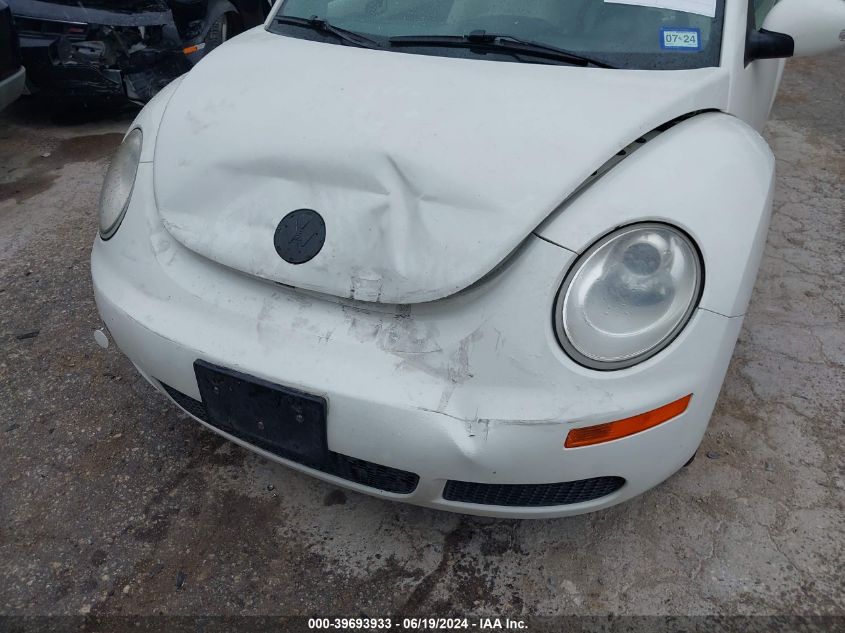 2007 Volkswagen New Beetle Triple White VIN: 3VWFF31Y97M420746 Lot: 39693933