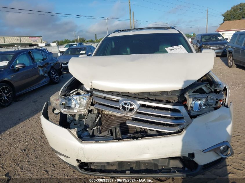 2013 Toyota Highlander Limited VIN: 5TDDK3EH3DS250492 Lot: 39693937