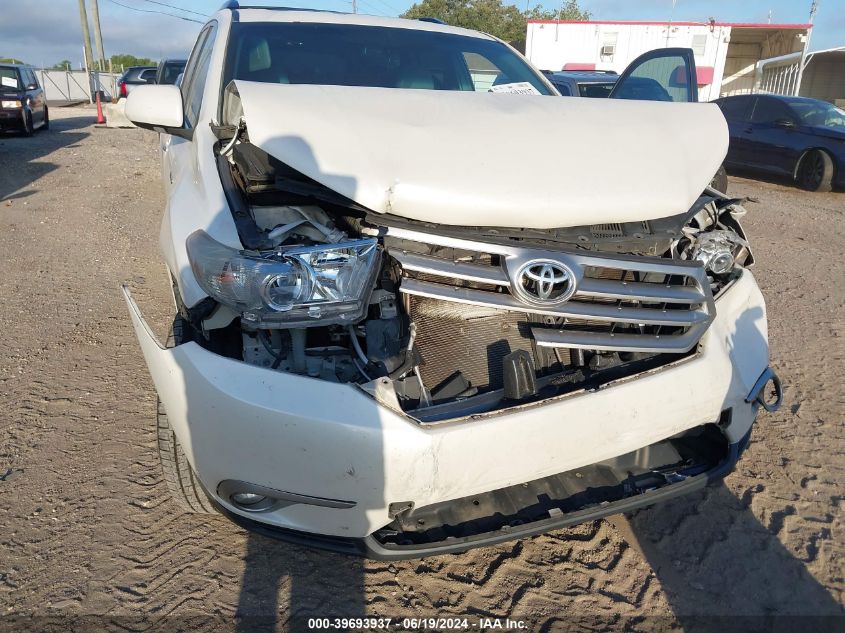 2013 Toyota Highlander Limited VIN: 5TDDK3EH3DS250492 Lot: 39693937