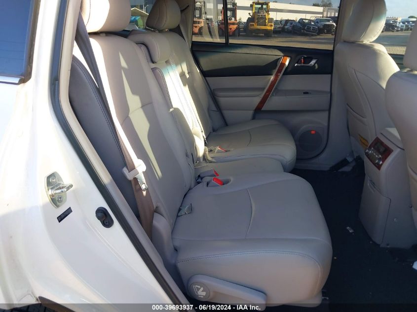 2013 Toyota Highlander Limited VIN: 5TDDK3EH3DS250492 Lot: 39693937