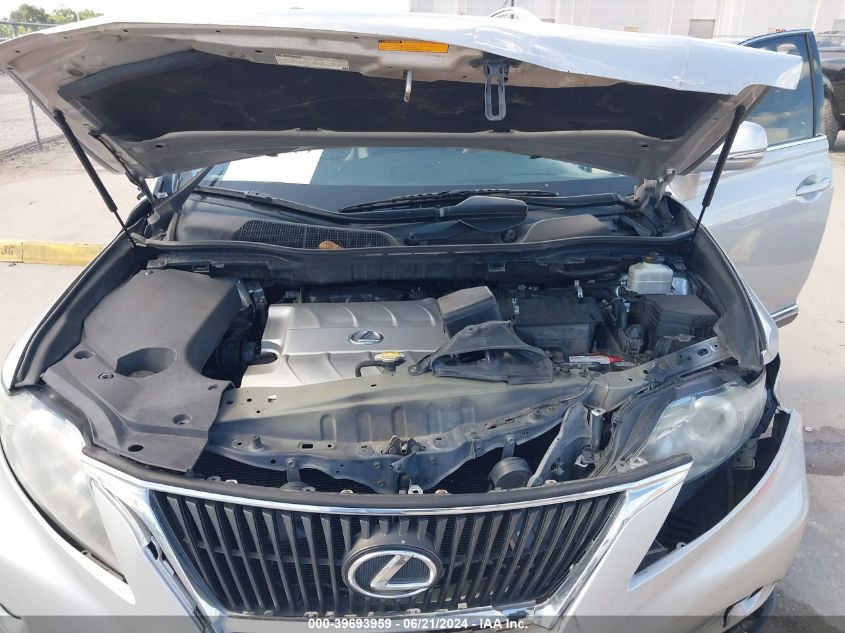 2010 Lexus Rx 350 VIN: 2T2ZK1BA0AC001925 Lot: 39693959