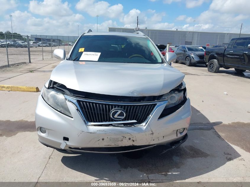2010 Lexus Rx 350 VIN: 2T2ZK1BA0AC001925 Lot: 39693959