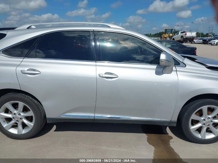 2010 Lexus Rx 350 VIN: 2T2ZK1BA0AC001925 Lot: 39693959