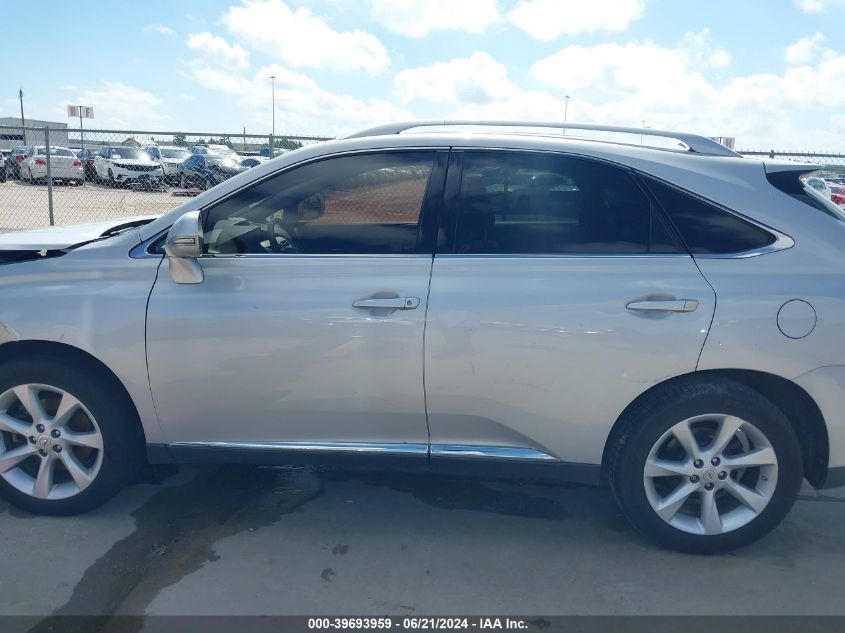 2010 Lexus Rx 350 VIN: 2T2ZK1BA0AC001925 Lot: 39693959