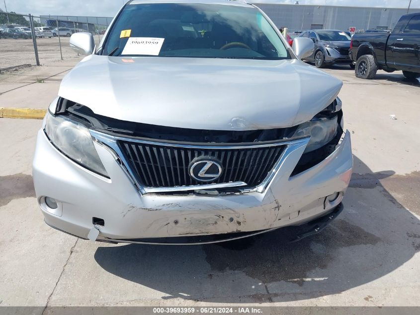 2010 Lexus Rx 350 VIN: 2T2ZK1BA0AC001925 Lot: 39693959