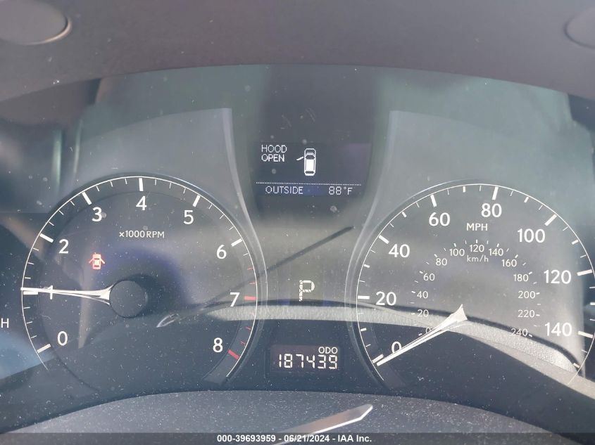 2010 Lexus Rx 350 VIN: 2T2ZK1BA0AC001925 Lot: 39693959