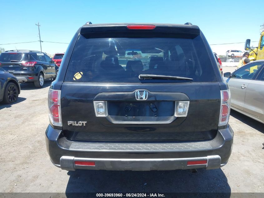 2006 Honda Pilot Ex VIN: 5FNYF28436B040720 Lot: 39693960