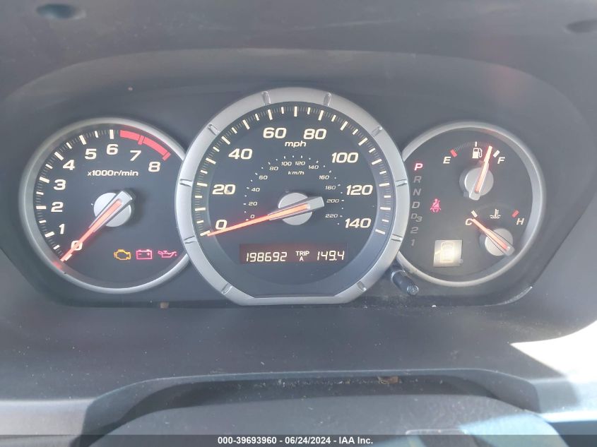 2006 Honda Pilot Ex VIN: 5FNYF28436B040720 Lot: 39693960