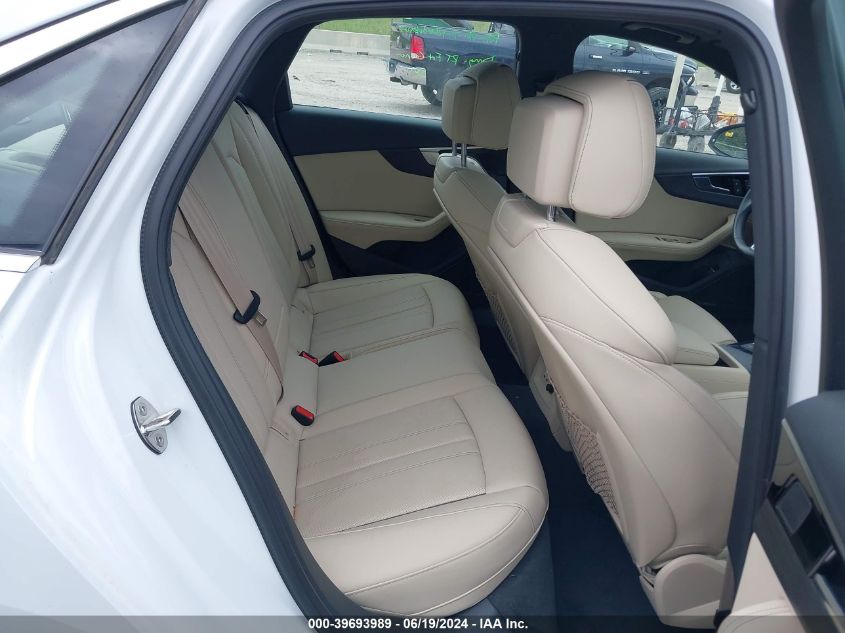 2021 Audi A4 Premium Plus 45 Tfsi S Line Quattro S Tronic VIN: WAUEAAF42MA069658 Lot: 39693989