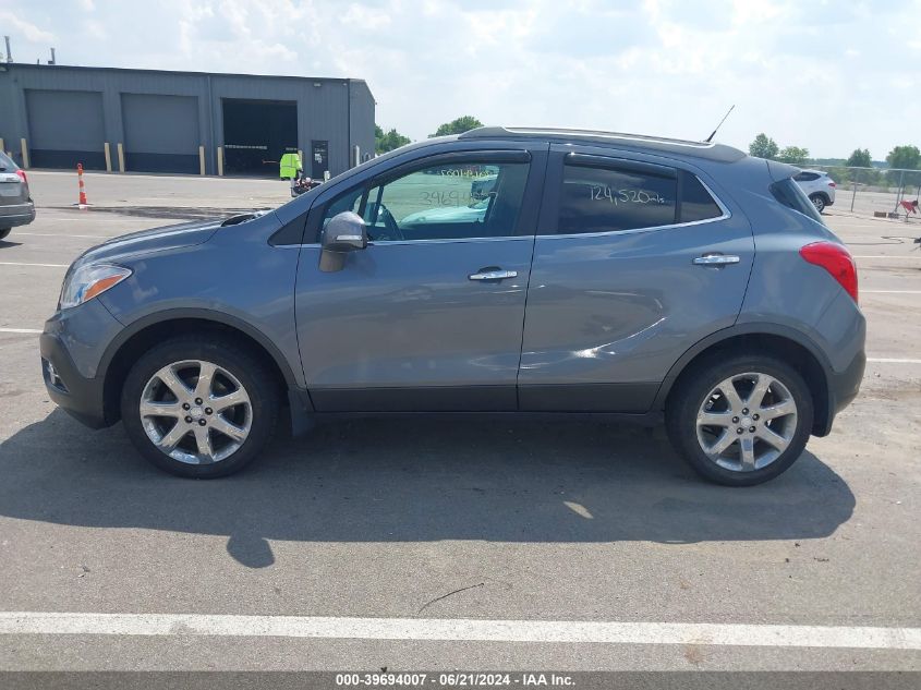 2014 Buick Encore Leather VIN: KL4CJGSB5EB543674 Lot: 39694007