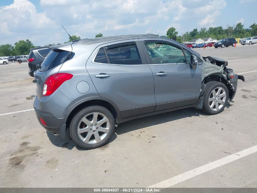 2014 Buick Encore Leather VIN: KL4CJGSB5EB543674 Lot: 39694007