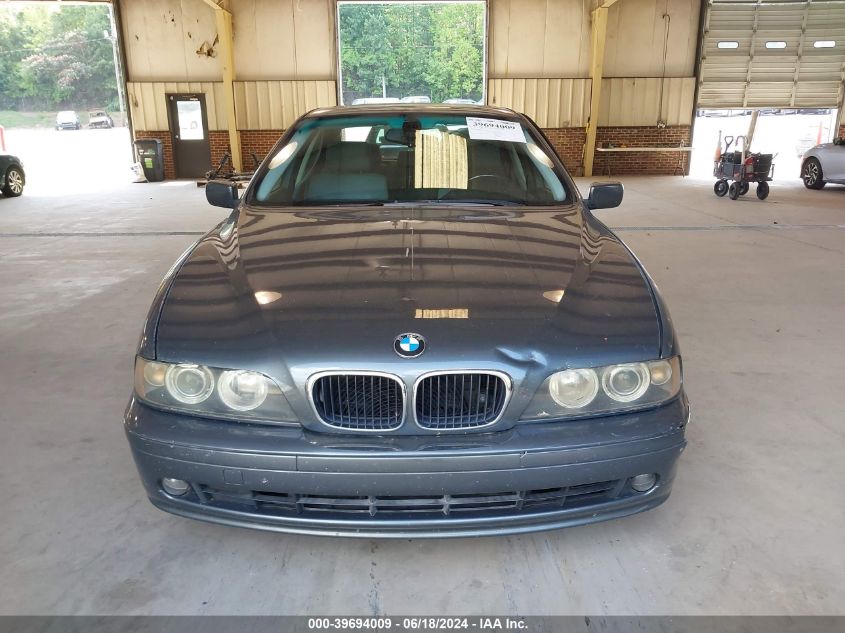 2003 BMW 530Ia VIN: WBADT63423CK32089 Lot: 39694009