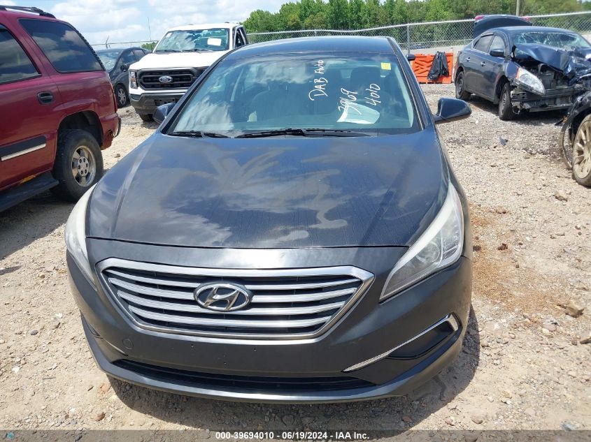 2016 Hyundai Sonata Se VIN: 5NPE24AF2GH371135 Lot: 39694010
