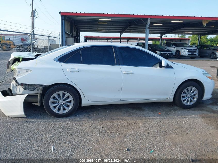 2015 Toyota Camry Le VIN: 4T4BF1FK2FR477604 Lot: 39694017