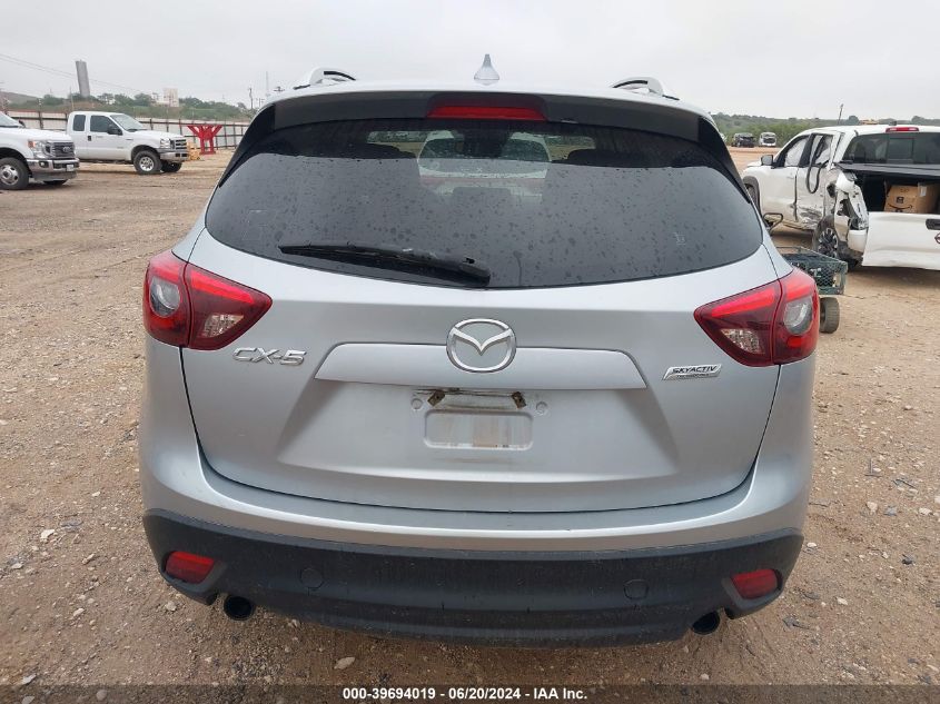 2016 Mazda Cx-5 Gt VIN: JM3KE2DY5G0621256 Lot: 39694019