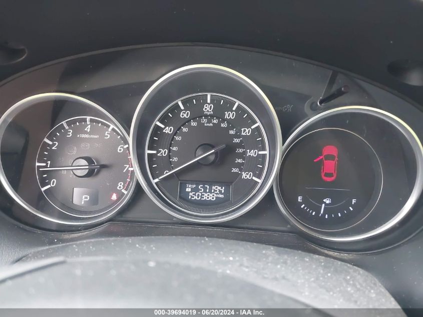 2016 Mazda Cx-5 Gt VIN: JM3KE2DY5G0621256 Lot: 39694019