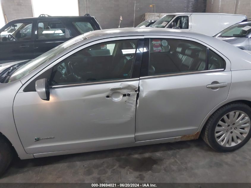 2010 Ford Fusion Hybrid VIN: 3FADP0L34AR282489 Lot: 39694021