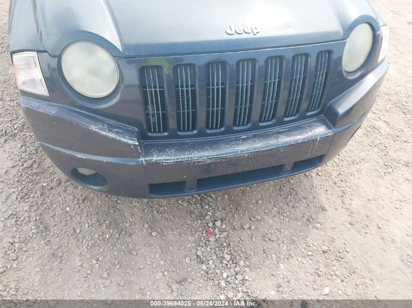 2008 Jeep Compass Sport VIN: 1J8FT47W38D644611 Lot: 39694025