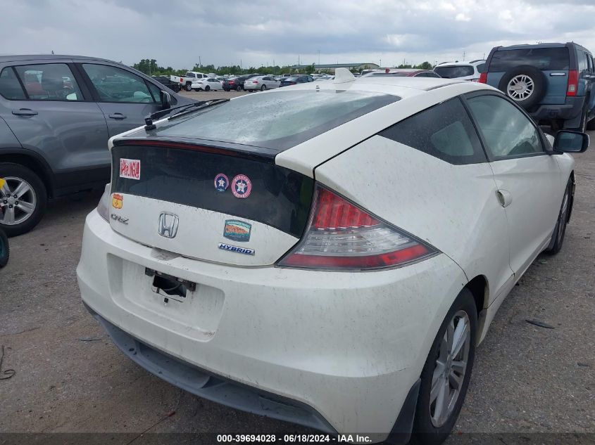 2011 Honda Cr-Z Ex VIN: JHMZF1D63BS002406 Lot: 39694028