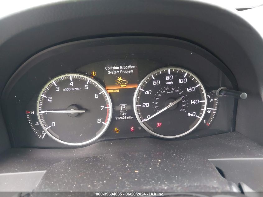 2017 ACURA RDX ADVANCE - 005J8TB4H75HL0095