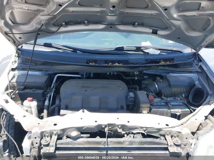 2012 Honda Odyssey Touring/Touring Elite VIN: 5FNRL5H96CB100950 Lot: 39694038