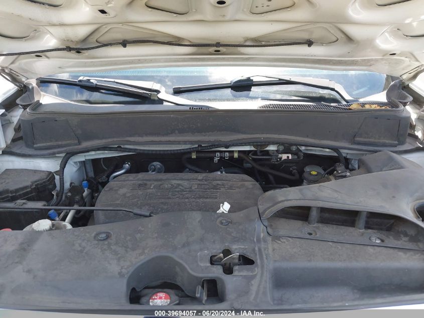 2013 Honda Pilot Ex-L VIN: 5FNYF3H79DB013809 Lot: 39694057