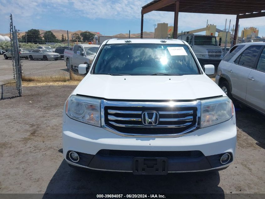 2013 Honda Pilot Ex-L VIN: 5FNYF3H79DB013809 Lot: 39694057