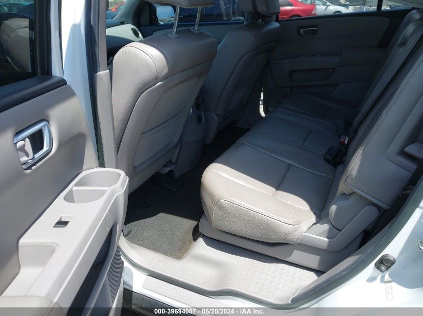 2013 Honda Pilot Ex-L VIN: 5FNYF3H79DB013809 Lot: 39694057