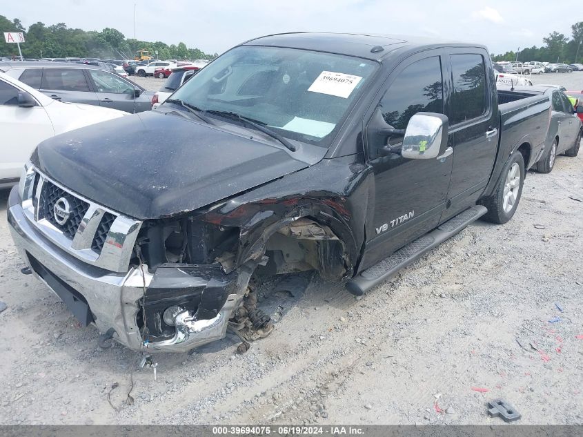 2012 Nissan Titan Sl VIN: 1N6BA0EC8CN306537 Lot: 39694075