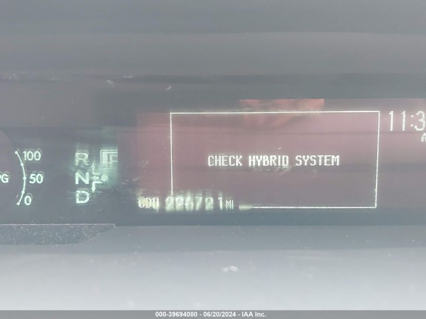 2010 Toyota Prius Ii VIN: JTDKN3DU6A0112277 Lot: 39694080