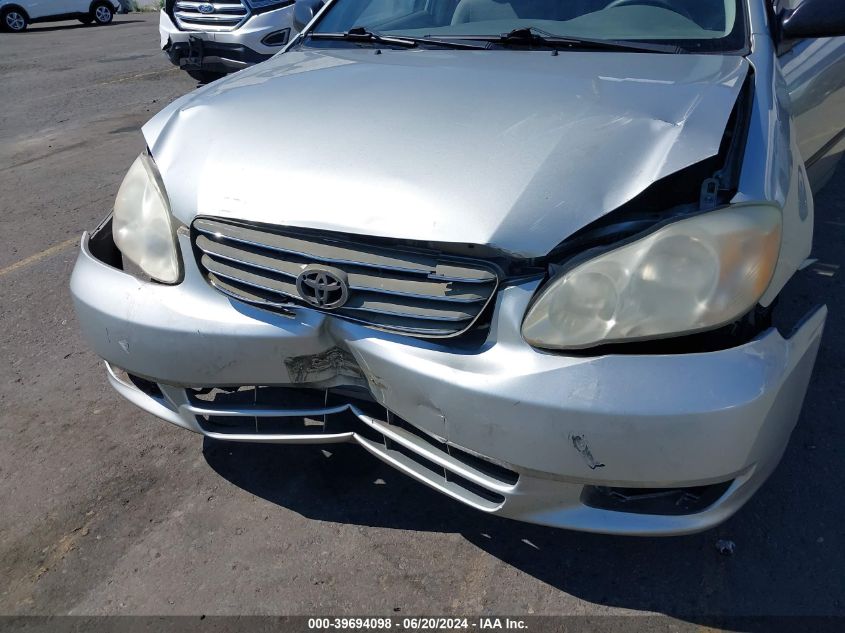 2004 Toyota Corolla Ce VIN: JTDBR32E242030846 Lot: 39694098