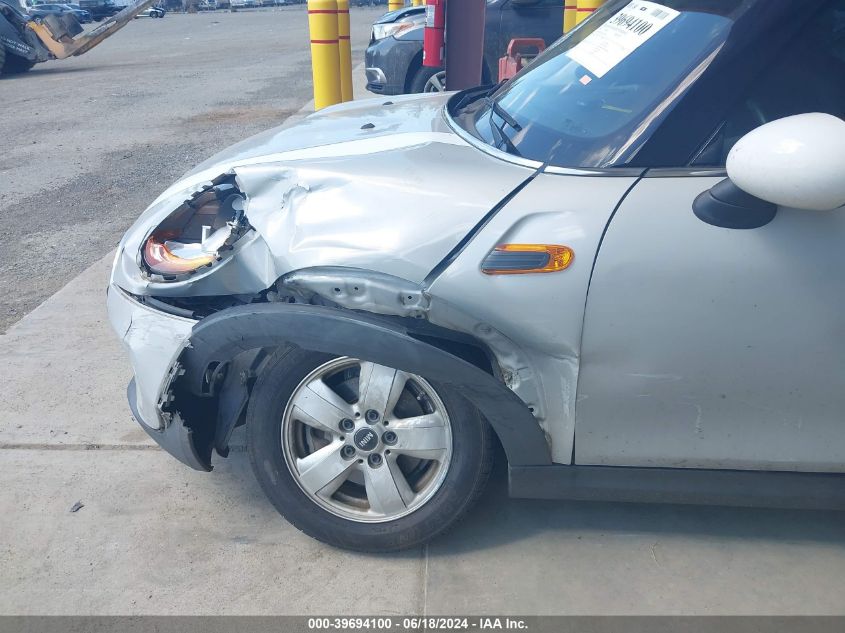 2015 Mini Hardtop Cooper VIN: WMWXM5C56F3A59584 Lot: 39694100