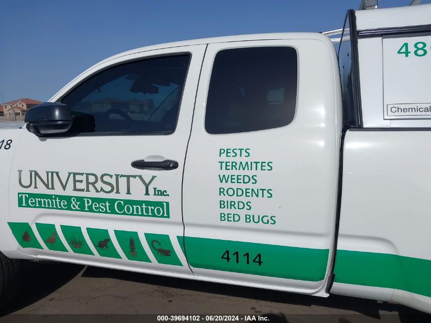 2020 Toyota Tacoma Sr VIN: 3TYRX5GNXLT005164 Lot: 39694102