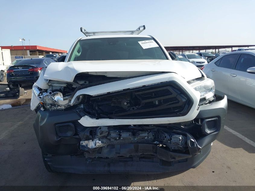 2020 Toyota Tacoma Sr VIN: 3TYRX5GNXLT005164 Lot: 39694102