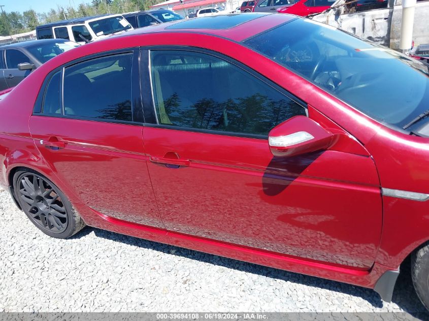 2007 Acura Tl 3.2 VIN: 19UUA662X7A038934 Lot: 39694108