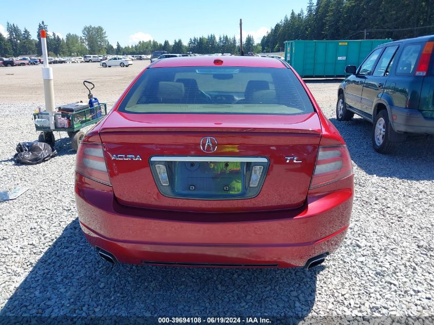 2007 Acura Tl 3.2 VIN: 19UUA662X7A038934 Lot: 39694108