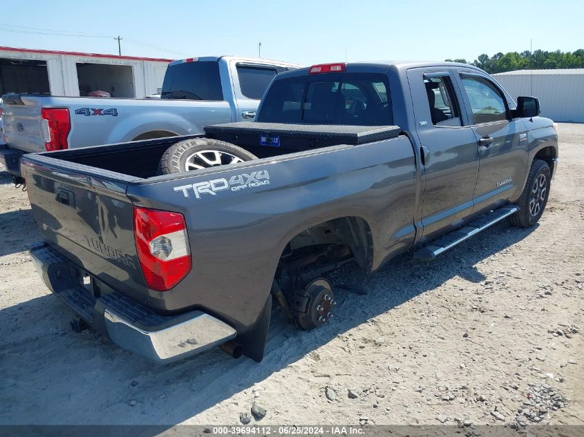 2014 Toyota Tundra Double Cab Sr/Sr5 VIN: 5TFUW5F19EX394111 Lot: 39694112