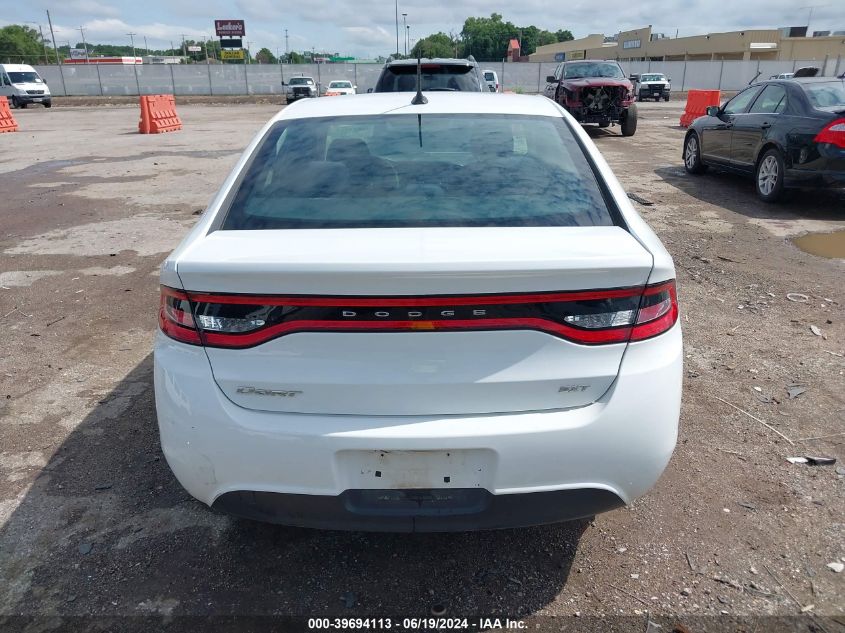 2016 Dodge Dart Sxt Sport VIN: 1C3CDFFA6GD817078 Lot: 39694113