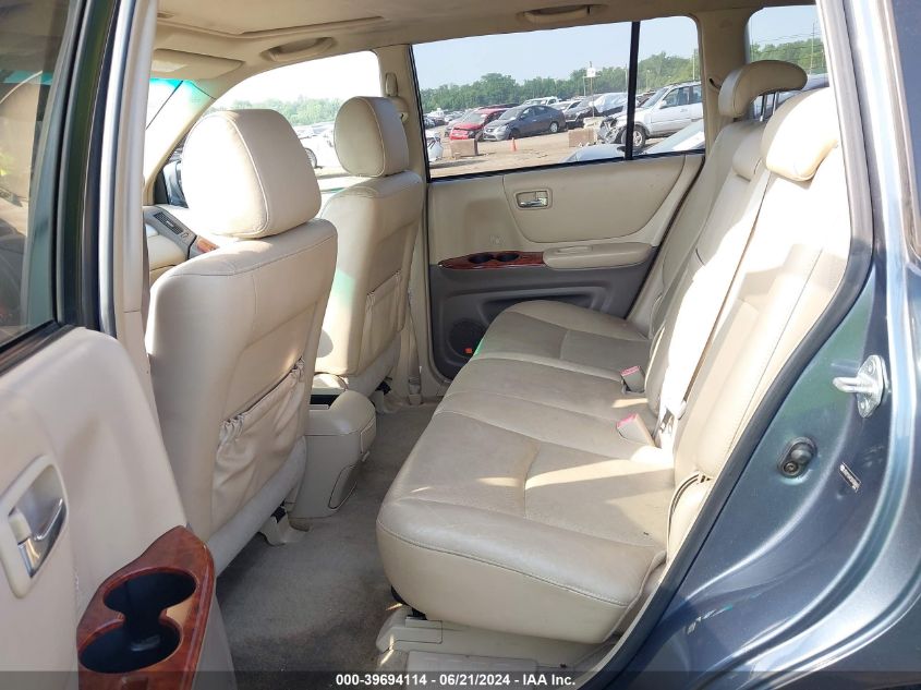 2005 Toyota Highlander Limited V6 VIN: JTEEP21A150106061 Lot: 39694114