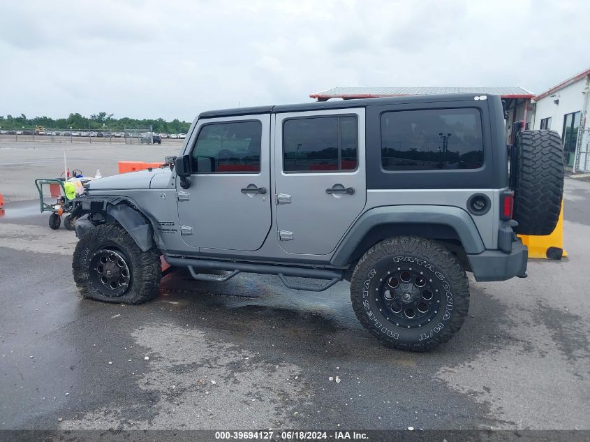 2015 Jeep Wrangler Unlimited Sport VIN: 1C4BJWDGXFL509780 Lot: 39694127