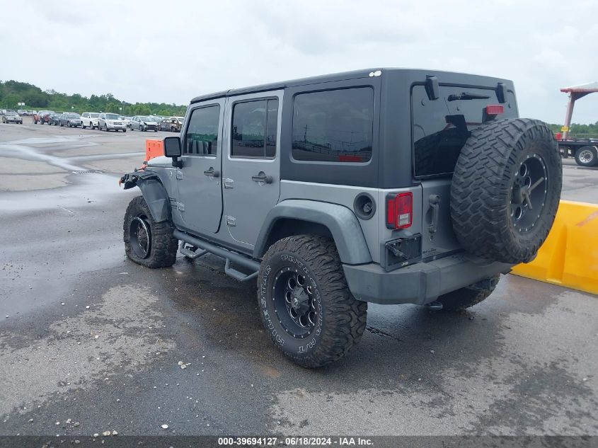 2015 Jeep Wrangler Unlimited Sport VIN: 1C4BJWDGXFL509780 Lot: 39694127