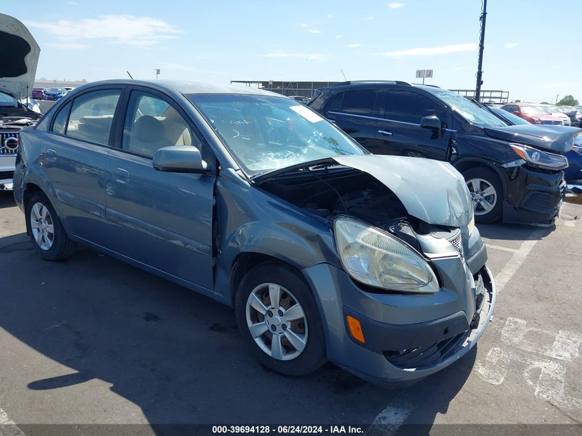 2007 Kia Rio Lx VIN: KNADE123276280766 Lot: 39694128