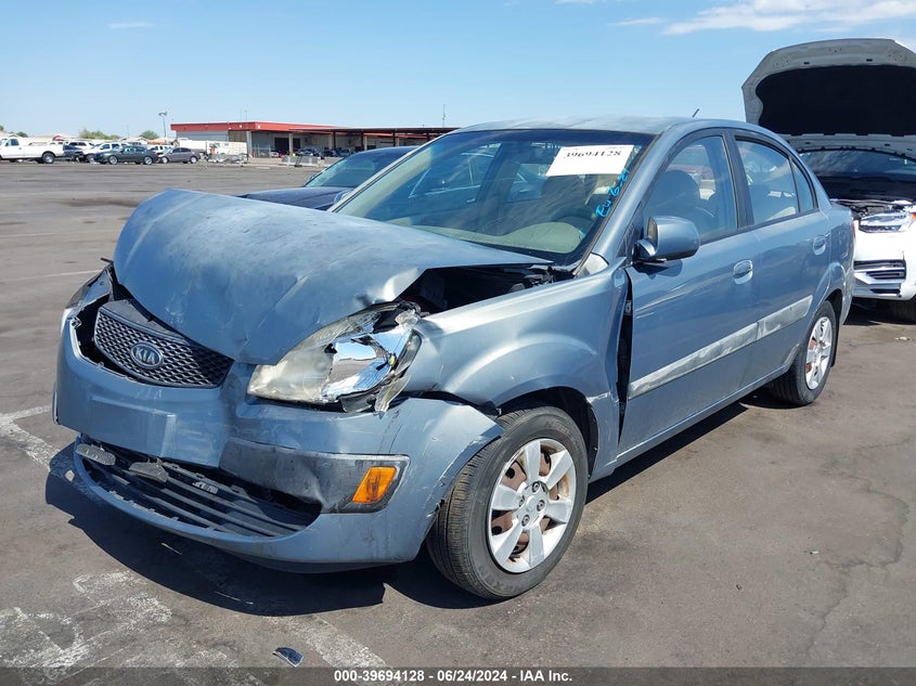 2007 Kia Rio Lx VIN: KNADE123276280766 Lot: 39694128
