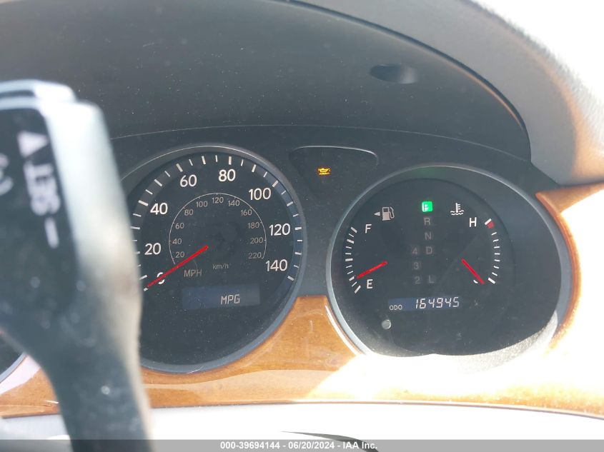 2005 Lexus Es 330 VIN: JTHBA30G255073383 Lot: 39694144