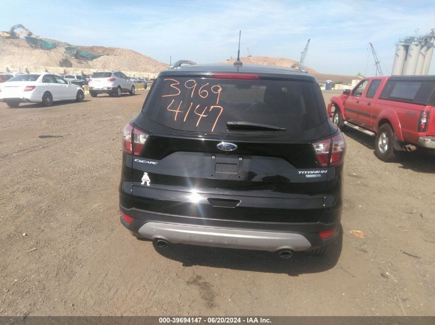 2018 FORD ESCAPE TITANIUM - 1FMCU9J91JUD33042