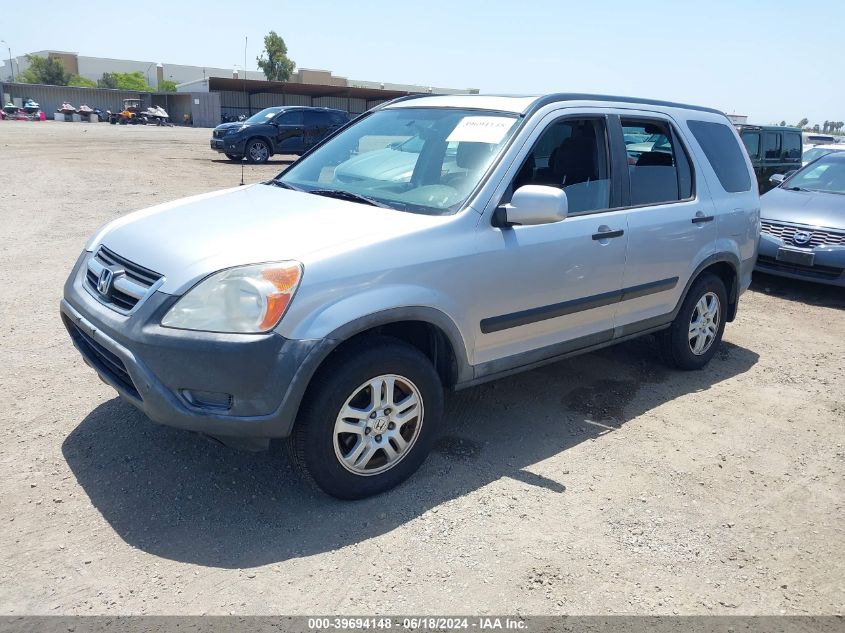 2004 Honda Cr-V Ex VIN: JHLRD78804C054579 Lot: 39694148